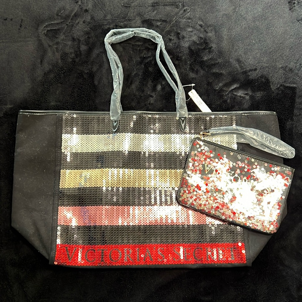 Victoria’s Secret Tote and Make Up Bag